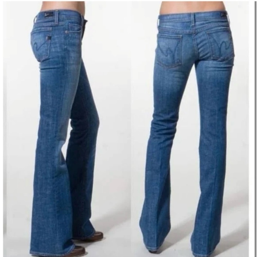 Citizens of Humanity jeans - Ingrid stretch low waist flare sz 31